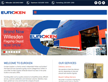 Tablet Screenshot of euroken.net